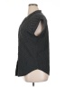 Jachs Girlfriend 100% Rayon Polka Dots Black Short Sleeve Blouse Size XL - photo 5