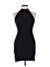 Lush Solid Black Cocktail Dress Size L - photo 1