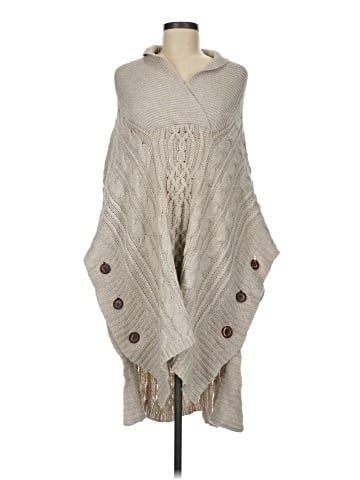 BCBGMAXAZRIA Poncho (view 1)