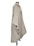 BCBGMAXAZRIA Gray Poncho One size - photo 4