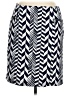 Cato Chevron-herringbone Blue Casual Skirt Size 14 - photo 1