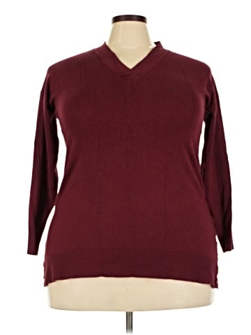 JM Collection Pullover Sweater (view 1)