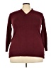 JM Collection Burgundy Pullover Sweater Size XXL - photo 1