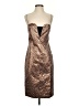 Kenzo Animal Print Brown Gold Cocktail Dress Size EU (FR) 36 / US 4 - photo 1