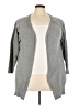 Sweet Romeo Gray Cardigan Size 2X - photo 1
