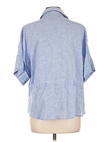 Zara 3/4 Sleeve Button-Down Shirt (view 2)