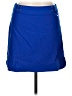 Rafaella Solid Blue Casual Skirt Size M - photo 1