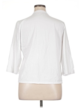 Lands' End 3/4 Sleeve Blouse (view 2)