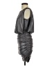 Xscape Metallic Gray Cocktail Dress Size 4 - photo 5