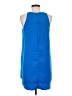 Lila Rose 100% Polyester Solid Blue Casual Dress Size 6 - photo 2