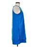 Lila Rose 100% Polyester Solid Blue Casual Dress Size 6 - photo 4