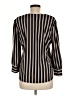 Adrianna Papell Black Long Sleeve Blouse Size M - photo 2