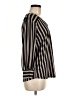 Adrianna Papell Black Long Sleeve Blouse Size M - photo 4