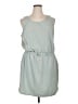 Tek Gear Solid Green Casual Dress Size XL - photo 1