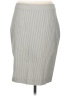 Ann Taylor Chevron-herringbone Gray Formal Skirt Size 6 - photo 1