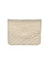 Abby Alley 100% Leather Ivory Leather Wallet One size - photo 1