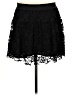 Elle 100% Nylon Black Formal Skirt Size M - photo 2