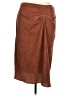 Nine West 100% Polyester Animal Print Brown Casual Skirt Size XL - photo 1