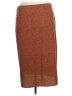 Nine West 100% Polyester Animal Print Brown Casual Skirt Size XL - photo 2