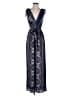 Fashion Nova Paisley Blue Jumpsuit Size S - photo 1