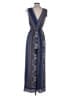 Fashion Nova Paisley Blue Jumpsuit Size S - photo 2