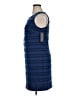 AGB Chevron-herringbone Blue Casual Dress Size 14 - photo 5