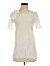 Zara Basic White Ivory Short Sleeve T-Shirt Size S - photo 1