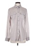 Banana Republic Polka Dots Silver Long Sleeve Blouse Size S - photo 1