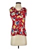 Chaps 100% Cotton Red Sleeveless Blouse Size S - photo 1