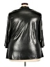 Fashion Bug 100% Polyester Metallic Silver 3/4 Sleeve Top Size 2X - photo 2