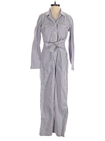 Madewell Long-Sleeve Tie-Waist Fatigue Jumpsuit (view 1)