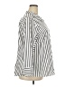 Foxcroft Stripes Ivory 3/4 Sleeve Button-Down Shirt Size 20 - photo 4