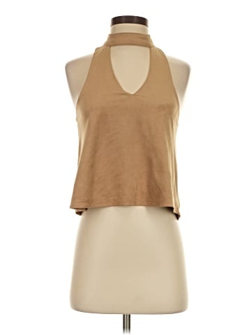 Olivaceous Sleeveless Top (view 1)