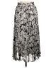 Unbranded 100% Polyester Print Silver Casual Skirt Size M (estimated) - photo 2