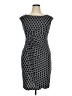 Connected Apparel Houndstooth Black Cocktail Dress Size 14 (petite) - photo 1