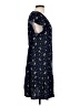 Gap 100% Polyester Stars Blue Casual Dress Size L - photo 4