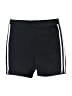 Assorted Brands 100% Polyester Stripes Black Athletic Shorts Size L - photo 1