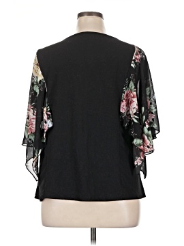 Shein Curve 3/4 Sleeve Blouse (view 2)