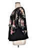 Shein Curve Black 3/4 Sleeve Blouse Size 16 Plus (2) - photo 5