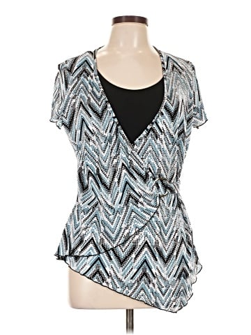 DressBarn Short Sleeve Blouse (view 1)