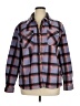 Sage Collective 100% Polyester Plaid Purple Fleece Size XL - photo 1