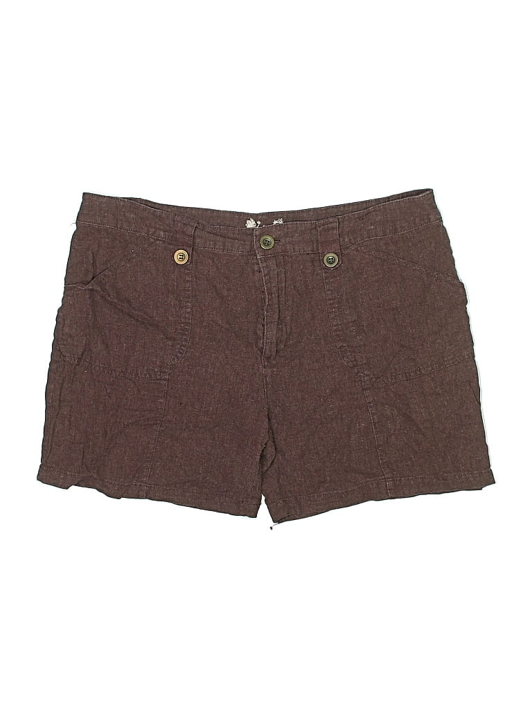 Pre-owned Denim Co Shorts In Brown