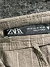 Zara Plaid Tan Casual Skirt Size XS - photo 3