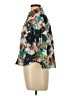Zara Basic Floral Green 3/4 Sleeve Blouse Size L (estimated) - photo 5