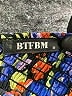 BTFBM 100% Polyester Floral Black Blue Casual Dress Size M - photo 7