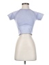 Unbranded Blue Short Sleeve Turtleneck Size S - photo 1