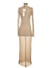 Crescent Tan Casual Dress Size S - photo 2