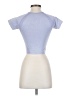 Unbranded Blue Short Sleeve Turtleneck Size S - photo 2