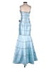 Terani Couture 100% Polyester Blue Cocktail Dress Size 2 - photo 2