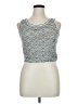 Max Studio Silver Sleeveless Top Size XL - photo 1